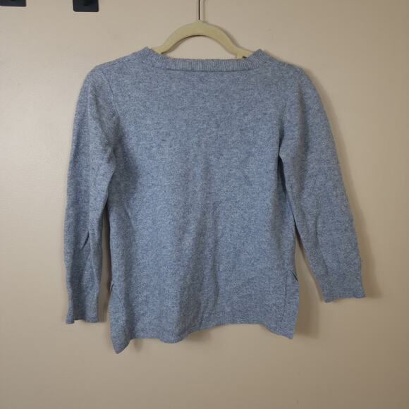 Max Mara Gray V-neck Sweater Size S - Picture 6 of 8